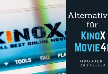 Alternativen zu Movie4k, Kinox & Streamkiste Alternativen für KinoX - Movie4k